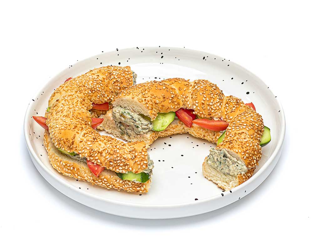 سیمیت پنیر و اسفناج